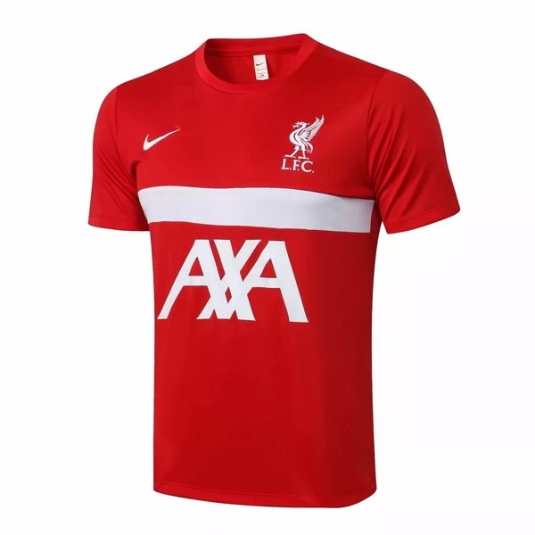 Camiseta Entrenamiento Liverpool 2021-2022 Rojo Blanco